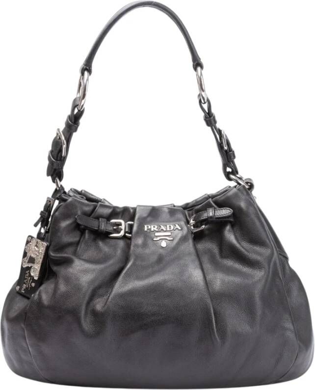Prada Vintage Pre-owned Shoulder Bags Zwart Dames