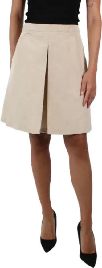 Prada Vintage Pre-owned Skirts Beige Dames