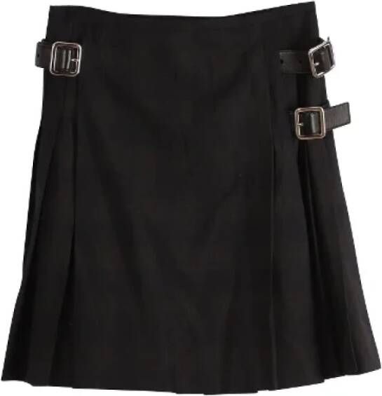 Prada Vintage Pre-owned Skirts Zwart Dames