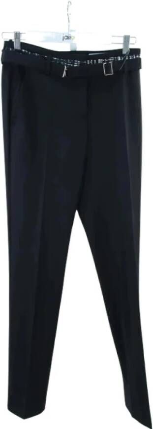 Prada Vintage Tweedehands broek Zwart Dames