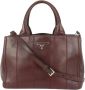 Prada Vintage Tweedehands handtas Bruin Dames - Thumbnail 1