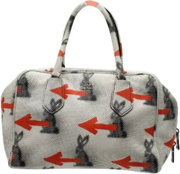 Prada Vintage Tweedehands handtas Grijs Dames