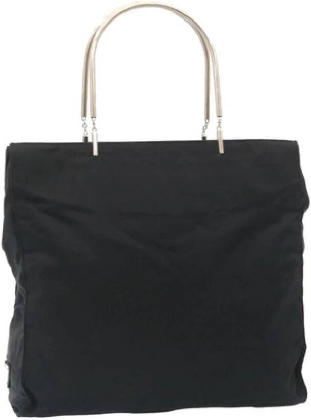 Prada Vintage Tweedehands handtas Zwart Dames