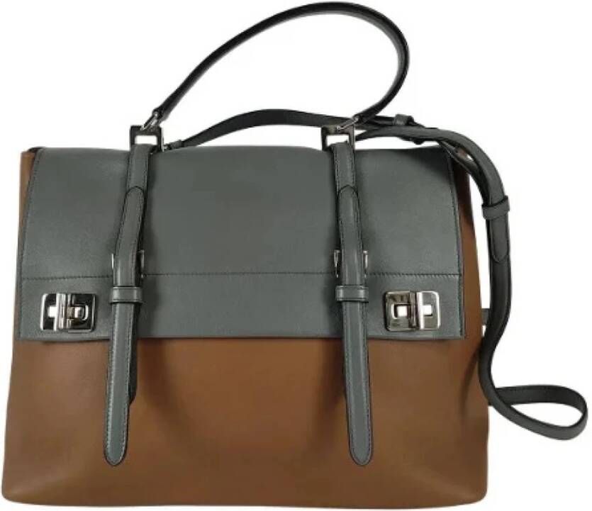 Prada Vintage Tweedehands schoudertas Meerkleurig Dames