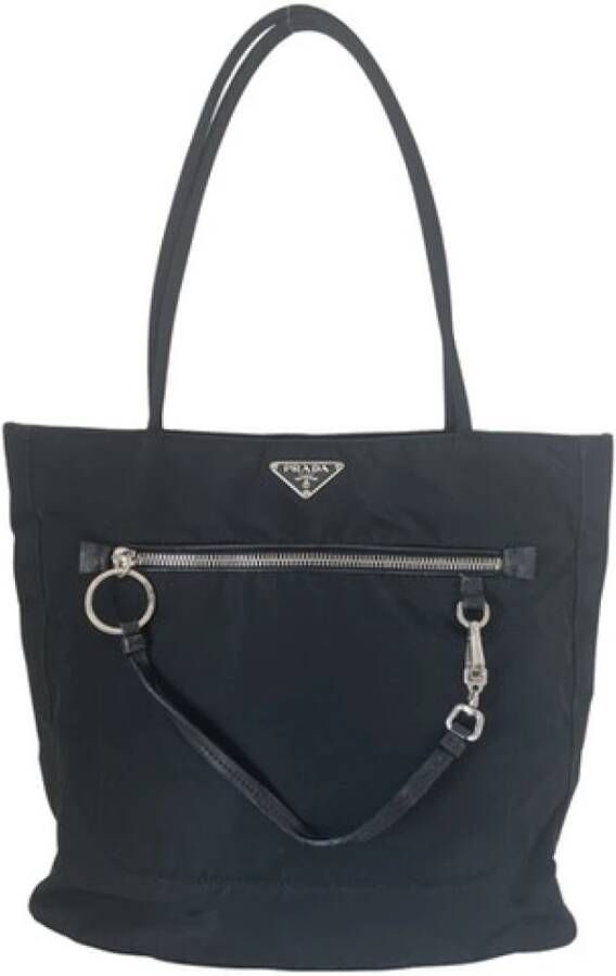 Prada Vintage Tweedehands tas Zwart Dames