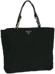 Prada Vintage Tweedehands tas Zwart Dames