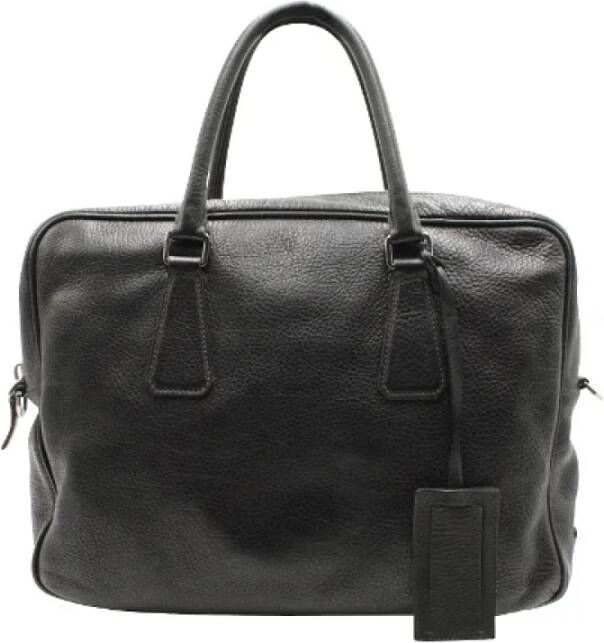 Prada Vintage Tweedehands tas Zwart Dames