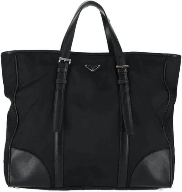 Prada Vintage Tweedehands tas Zwart Dames