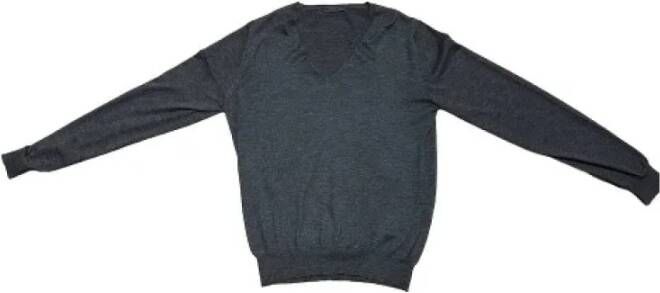 Prada Vintage Tweedehands top Grijs Dames