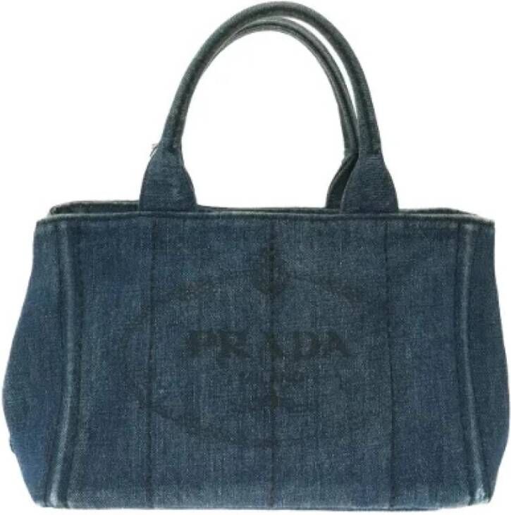 Prada Vintage Voldoende handtassen Blauw Dames
