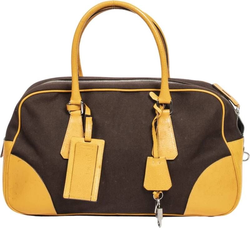 Prada Vintage Voldoende handtassen Bruin Dames