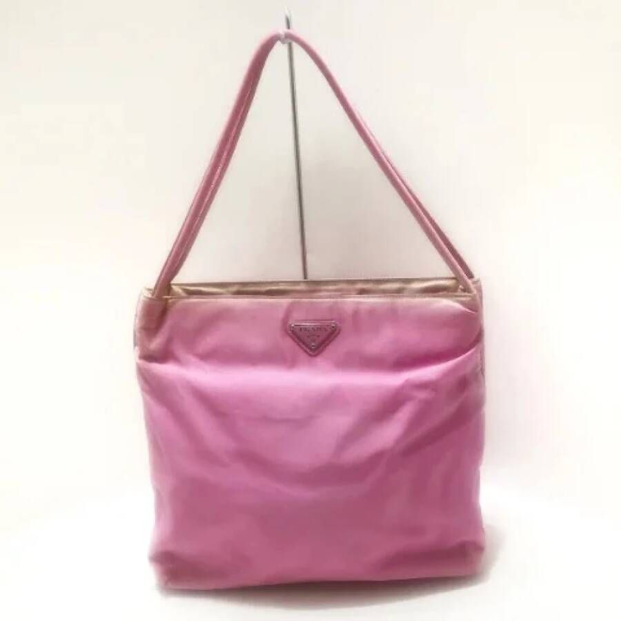 Prada Vintage Voldoende nylon Prada-Bags Roze Dames