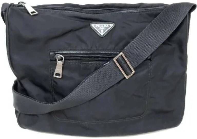 Prada Vintage Voldoende schoudertassen Zwart Dames