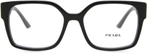 Prada Zwarte Ss23 Dames Optische Brillen Stijlvolle Upgrade Zwart Dames