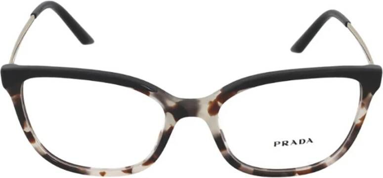 Prada Zwarte Ss23 Dames Optische Brillen Zwart Dames