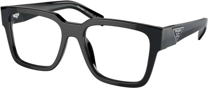 Prada Zwarte zonnebril PR 08Zv Black Unisex