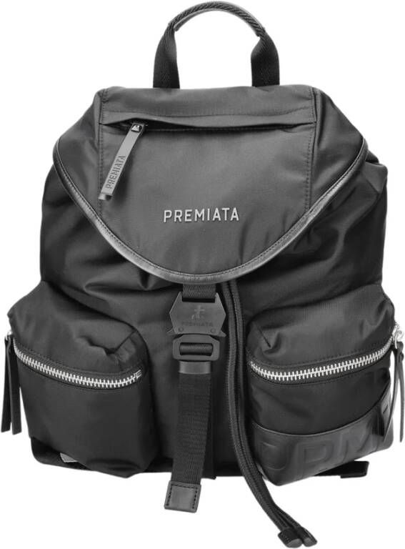 Premiata LYN 2100 Zwarte Nylon Rugzak Zwart Unisex