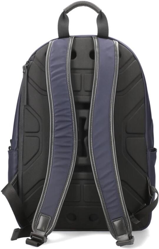 Premiata Nylon Blauwe Rugzak met Meerdere Zakken Blue - Foto 3