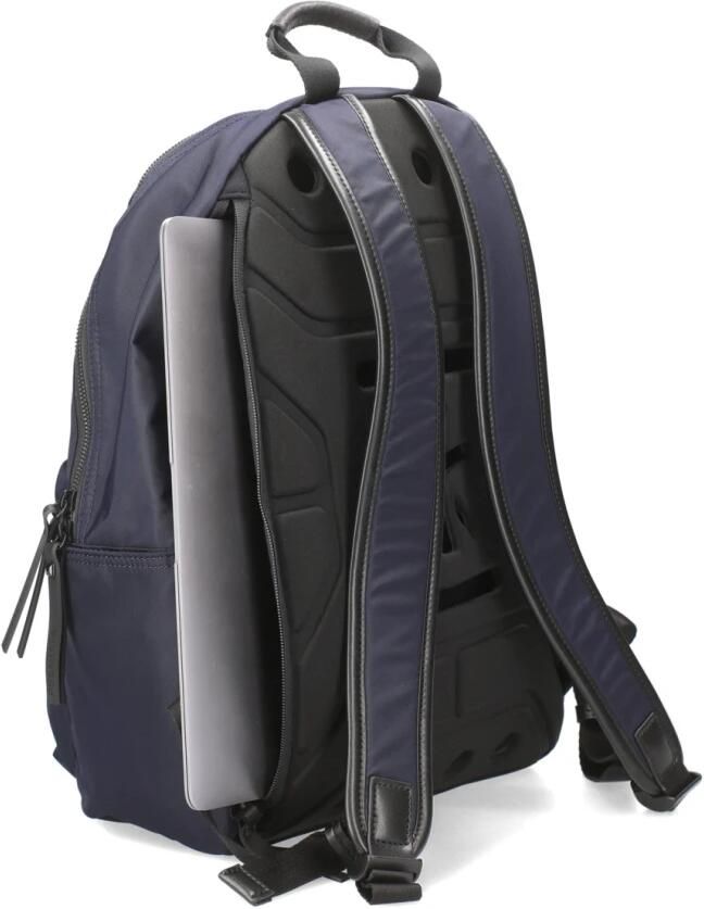 Premiata Nylon Blauwe Rugzak met Meerdere Zakken Blue - Foto 2