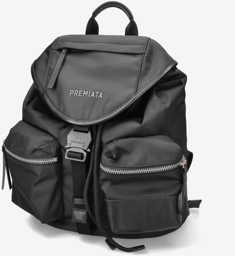 Premiata Rugzak van technische stof met leren inzetstukken Black Heren - Foto 5