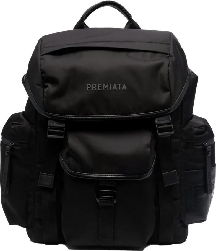 Premiata Stijlvolle Rugzakken voor Moderne Black