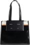 Proenza Schouler Shoppers Morris Coated Canvas Tote in black - Thumbnail 1