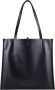 Proenza Schouler Leren Schoudertassen met Contrast Logo Black Dames - Thumbnail 1