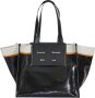 Proenza Schouler XL Morris Coated Canvas Tote Bag Black Dames - Thumbnail 3