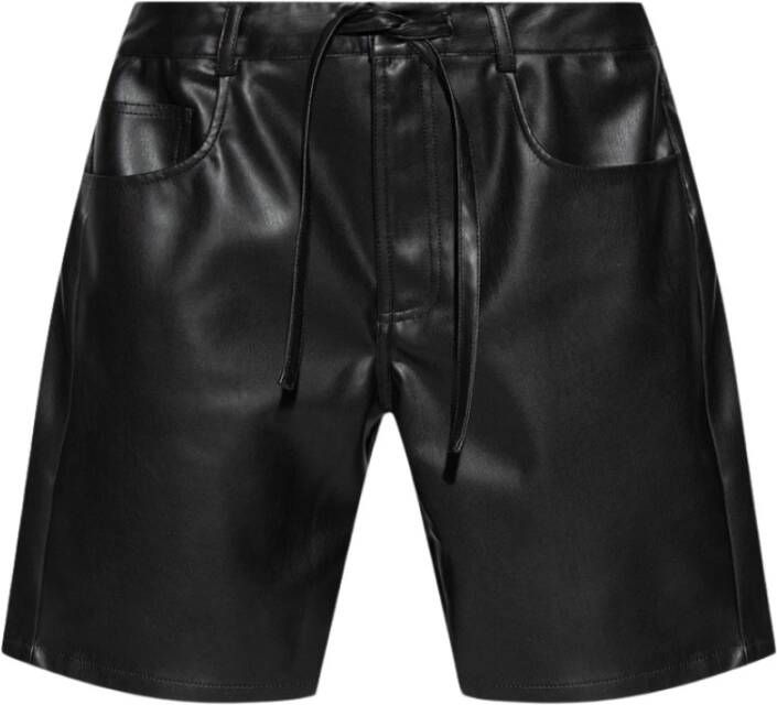 Proenza Schouler Shorts met hoge taille Zwart Dames