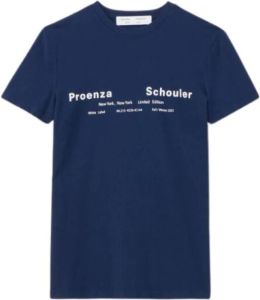 Proenza Schouler T-Shirts Blauw Dames