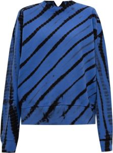 Proenza Schouler Tie-dye sweatshirt Blauw Dames