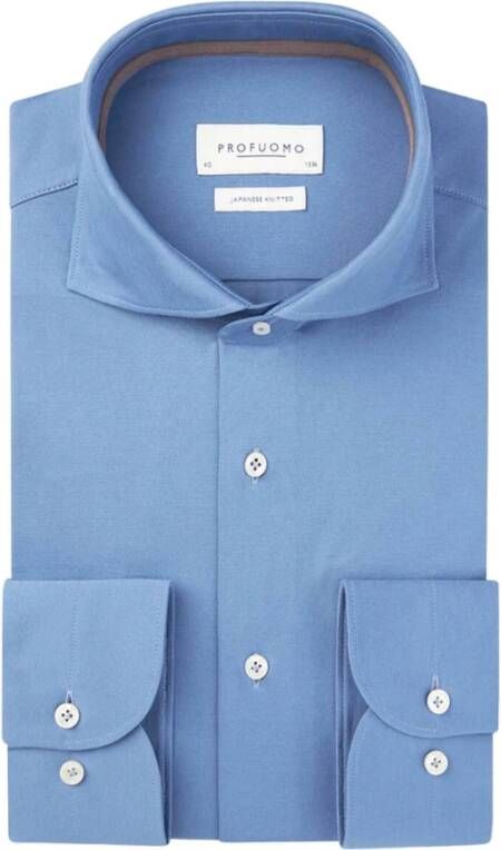 Profuomo Dresshemd Blauw Heren
