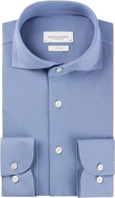 Profuomo Dresshemd Blauw Heren