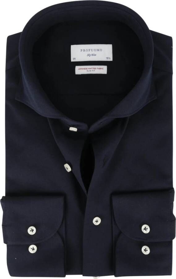 Profuomo Overhemd Blauw Heren