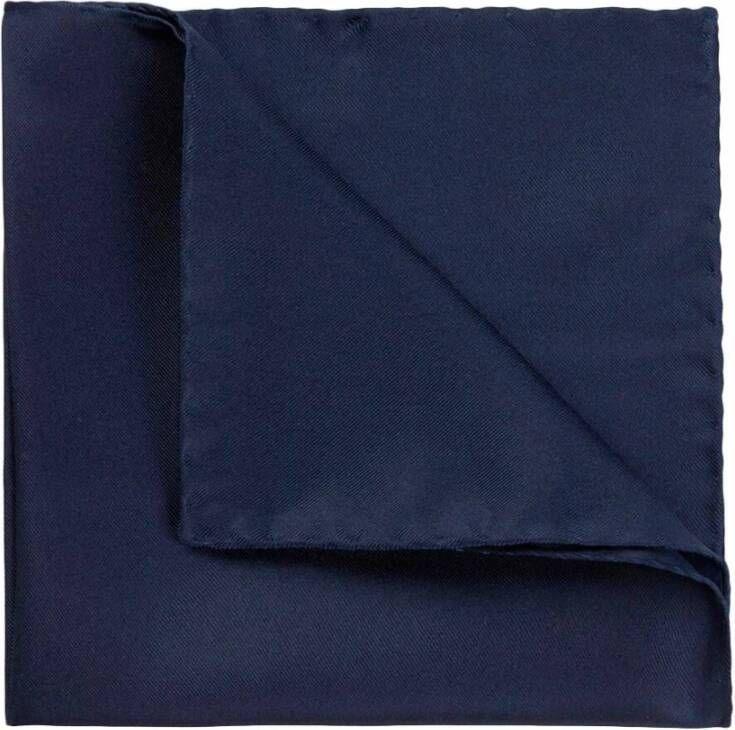 Profuomo Pocket Scarves Blauw Heren