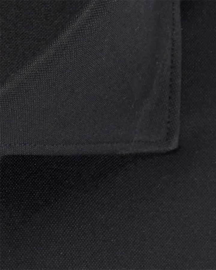 PROFUOMO Heren Overhemden Shirt X-cutaway Japanese Knitted Zwart - Foto 12