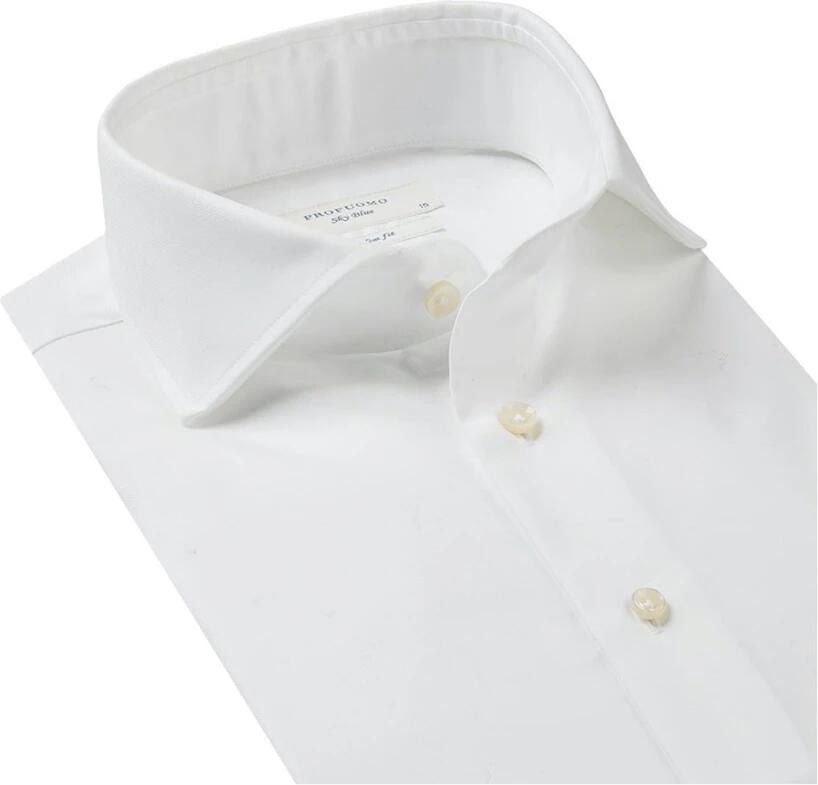 Profuomo Zakelijk regular fit overhemd van twill - Foto 3