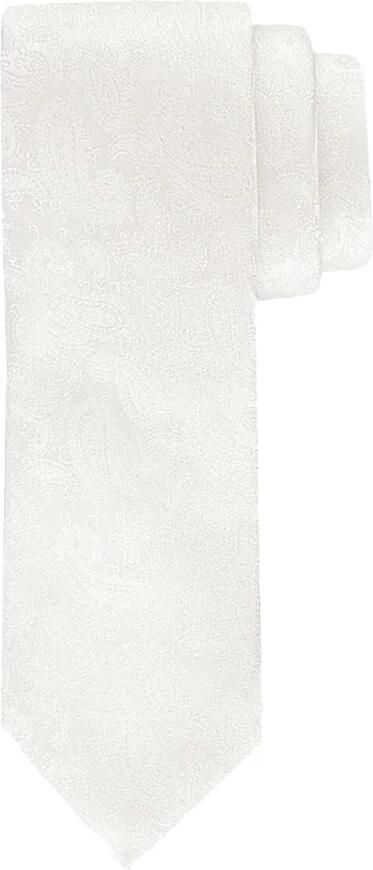 Profuomo Elegante Zijden Stropdas White Heren - Foto 2