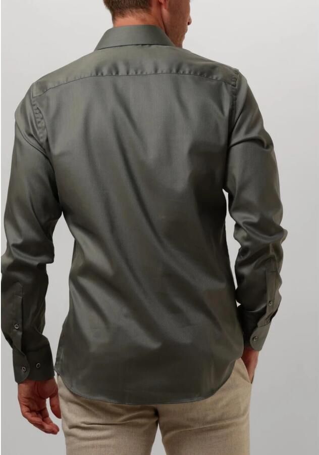 Profuomo Slim fit zakelijk overhemd met haaikraag model 'Cutaway' - Foto 2