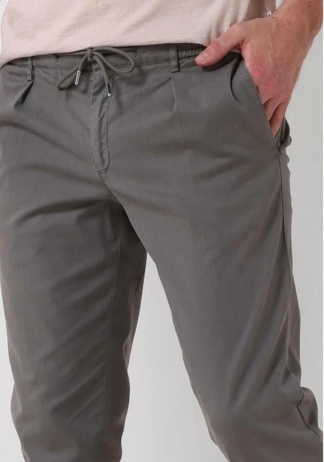 Profuomo Groene Broek 842 Sportcord Stijlvol Gray Heren