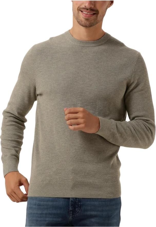 PROFUOMO Heren Truien & Vesten Pullover Crew Neck Groen - Foto 3