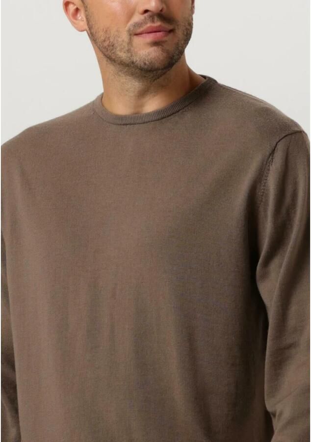 PROFUOMO Heren Truien & Vesten Pullover Crew Neck Bruin