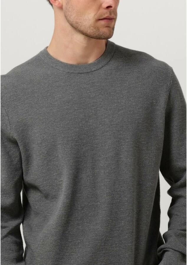 PROFUOMO Heren Truien & Vesten Pullover Crew Neck Grijs