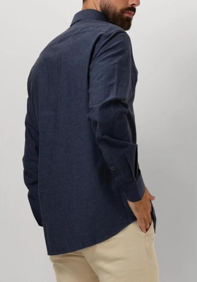 Profuomo Heren Cutaway Overhemd Elegant Donkerblauw Blue Heren - Foto 6