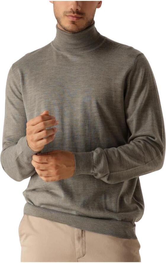 PROFUOMO Heren Truien & Vesten Pullover Roll Neck Taupe - Foto 3