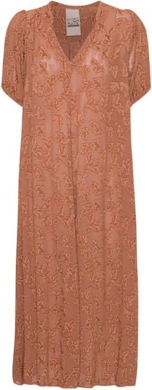 Project Aj117 Midi Dresses Bruin Dames