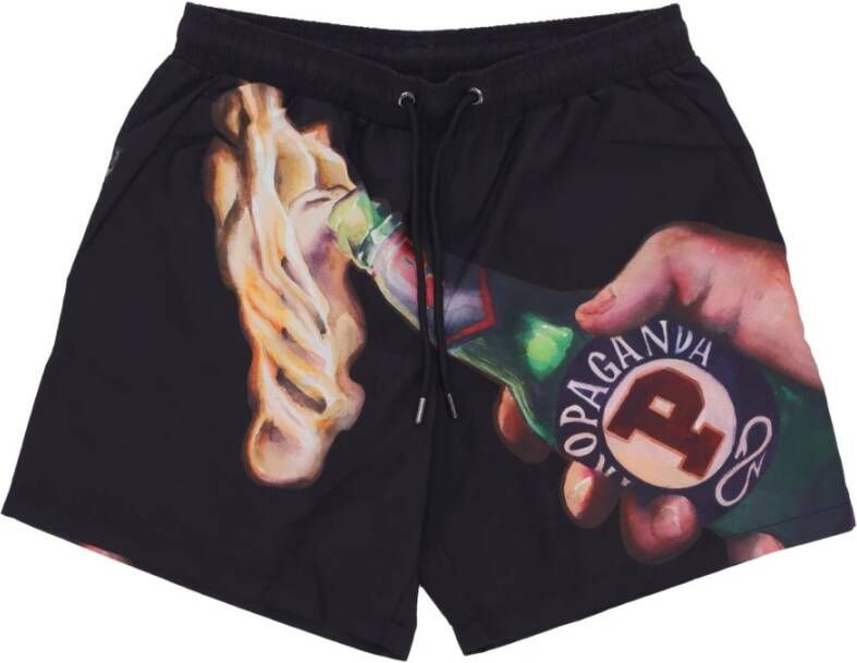 Propaganda Casual Shorts Zwart Heren