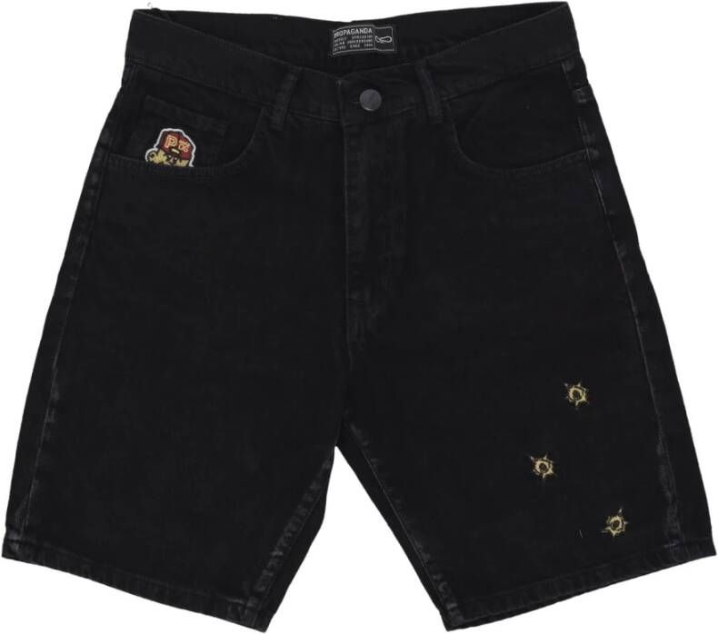 Propaganda Casual Shorts Zwart Heren