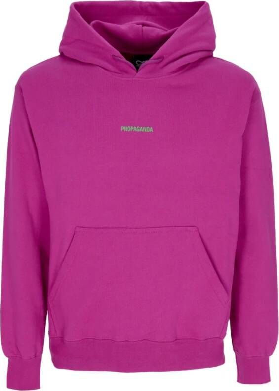 Propaganda Hoodies Purple Heren