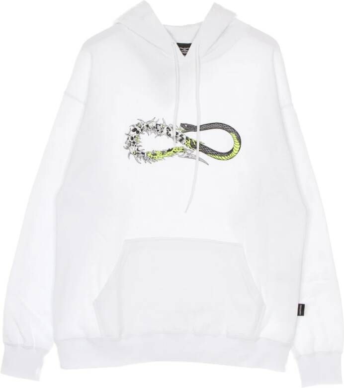 Propaganda Hoodie White Heren